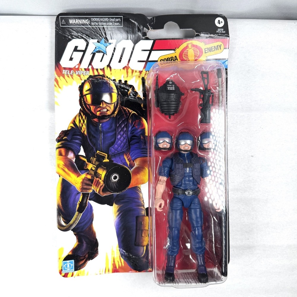 G.I. Joe Classified Retro Cardback Tele-Viper 6" Action Figure / New